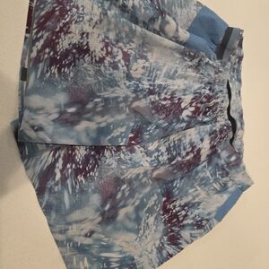 lululemon athletica Blue and Purple Men Shorts